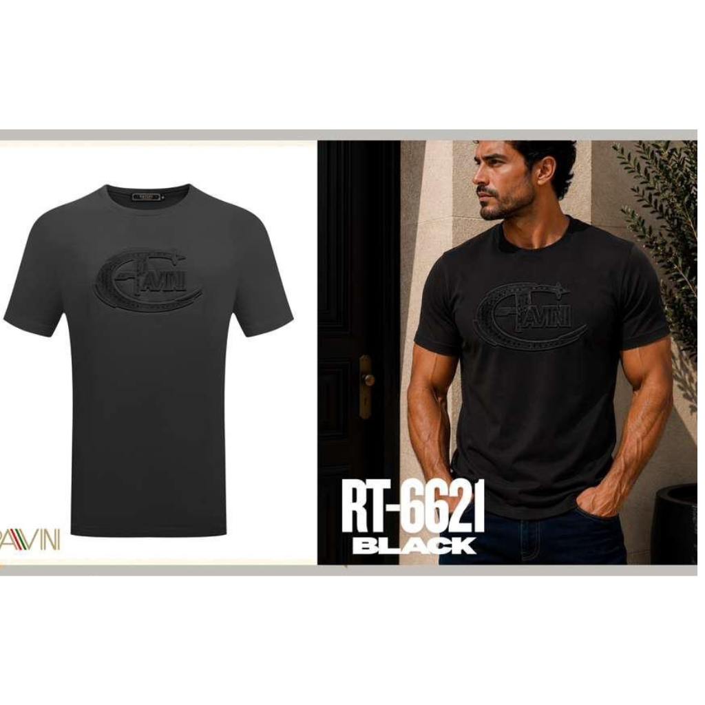 RT6621  T- Shirt Pavini Black