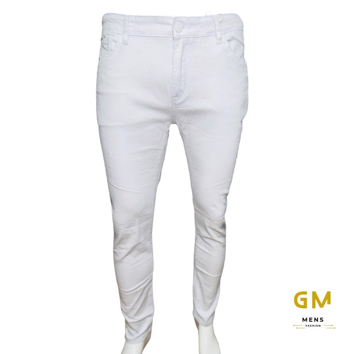 Long Jeans D-coy White