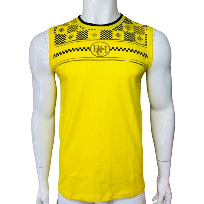 sleeveless sleTshirt Yellow