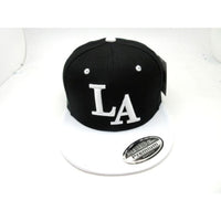 2104-10 CITY CLASSIC 21 SNAP BACK LOS ANGELAS 2-TON BLK/WHT