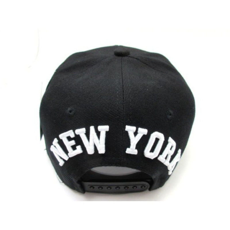 2104-10 CITY CLASSIC 21 SNAP BACK NEW YORK BLK/WHT/BLK