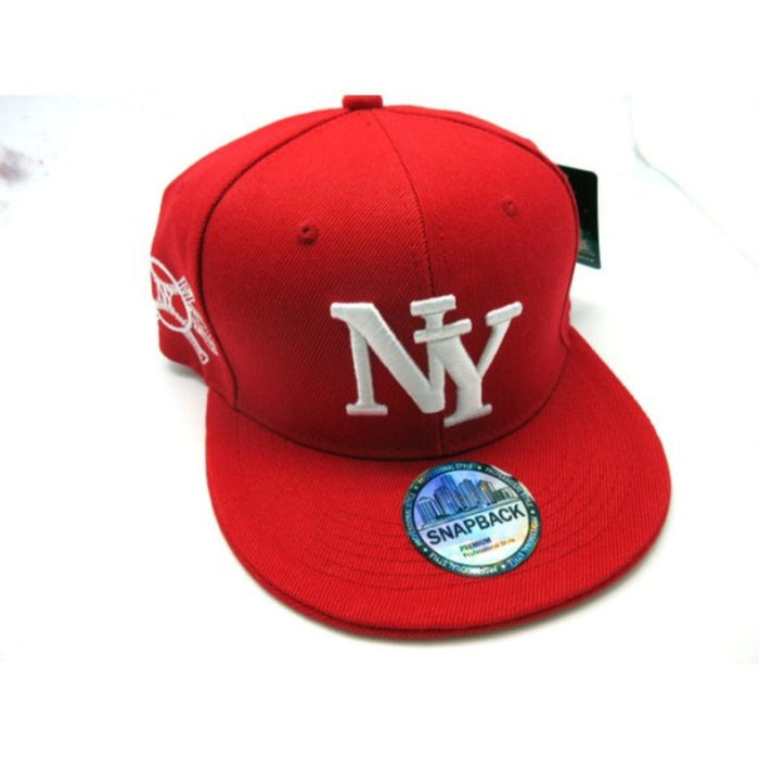 2104-10 CITY CLASSIC 21 SNAP BACK NEW YORK RED/WHT