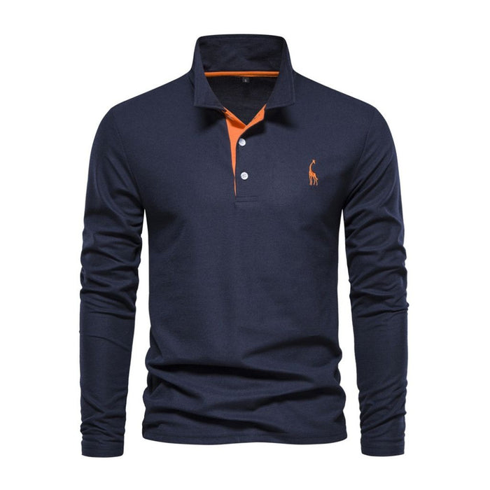 X5S0504-1 Long Sleeve Polo Shirt