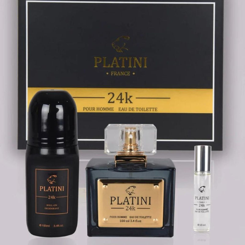 Platini 24K Pour Homme Perfume Set