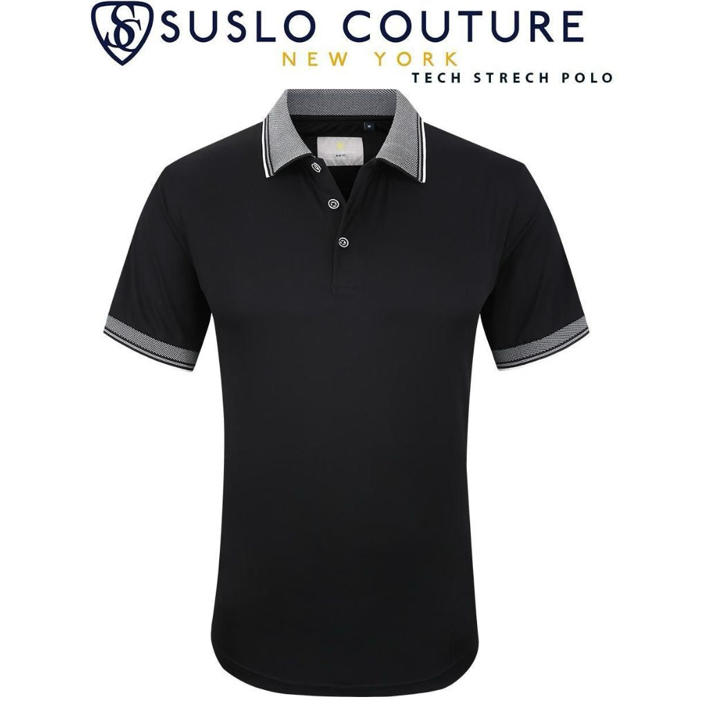 635 Polo Shirt  Suslo Black