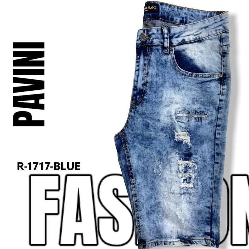 Short Pavini Blue