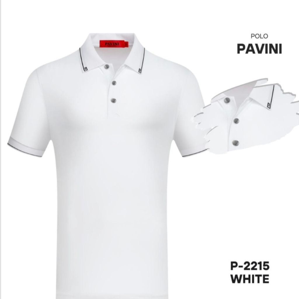 2215 Polo Shirt Pavini White