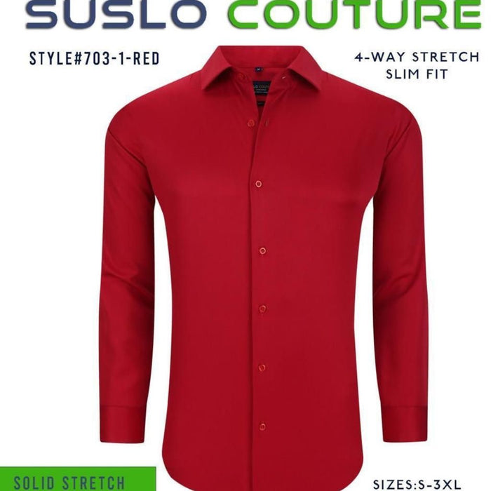 Long Sleeve Shirt Suslo Red