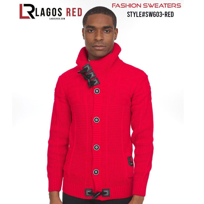 Mens Sweater Suslo C Red