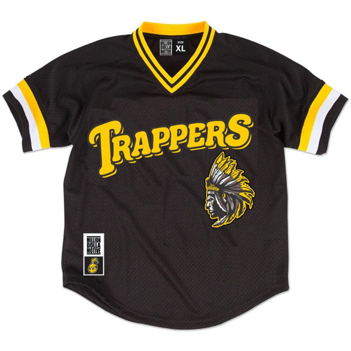 Trappers - Yellow on Black Jerseys