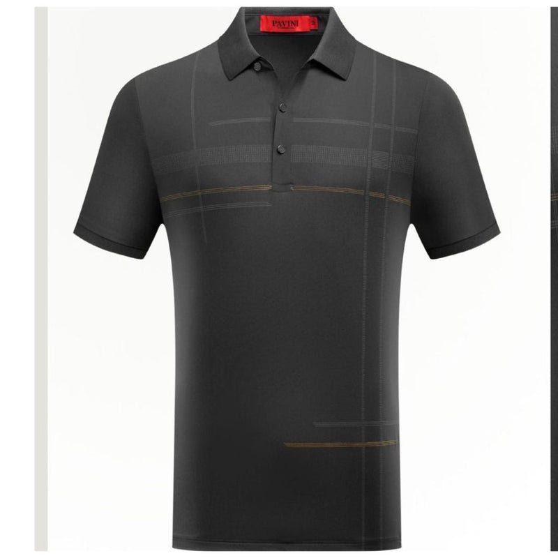 3171  Polo Shirt Pavini Black