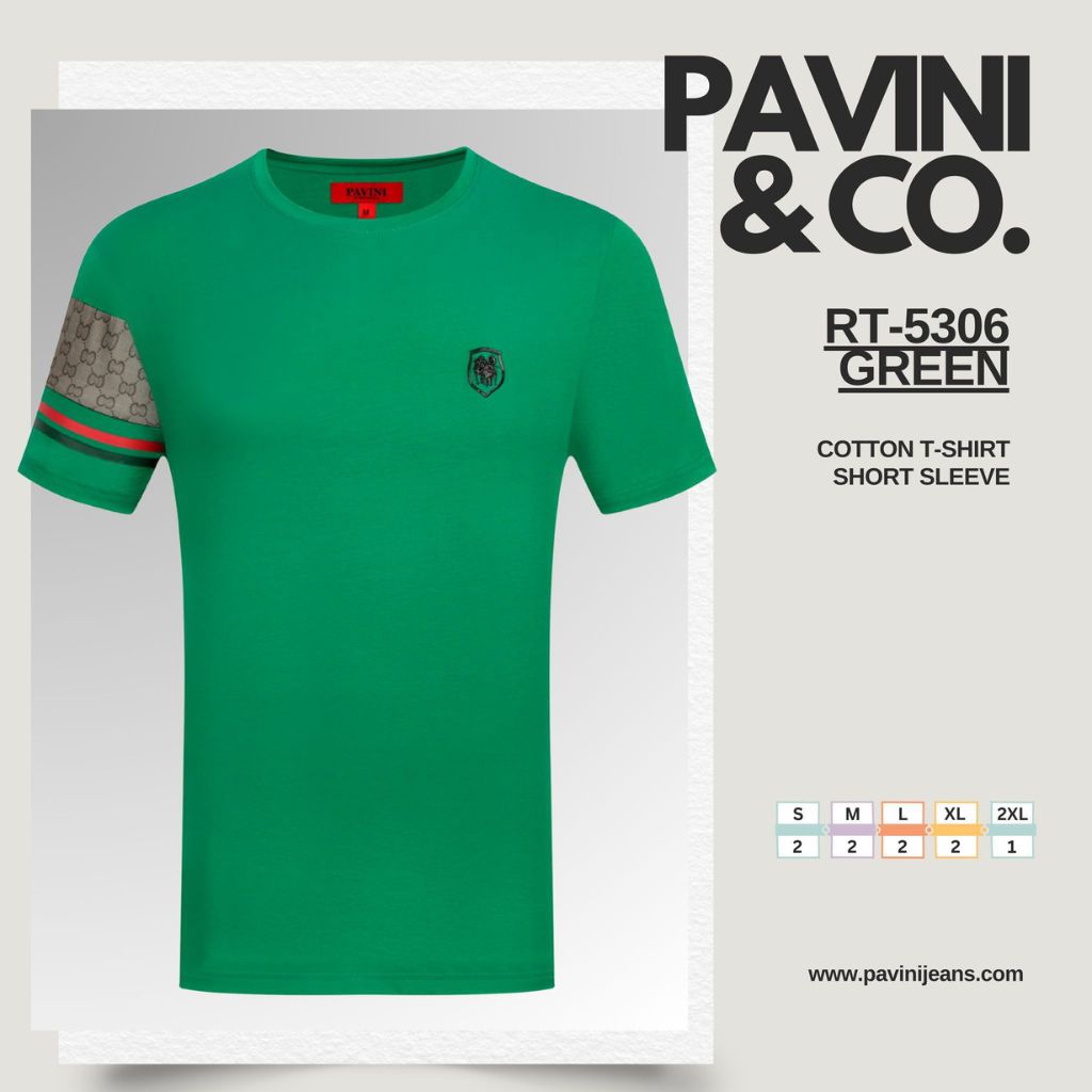 5306 T-shirt Shirt Pavinin Green