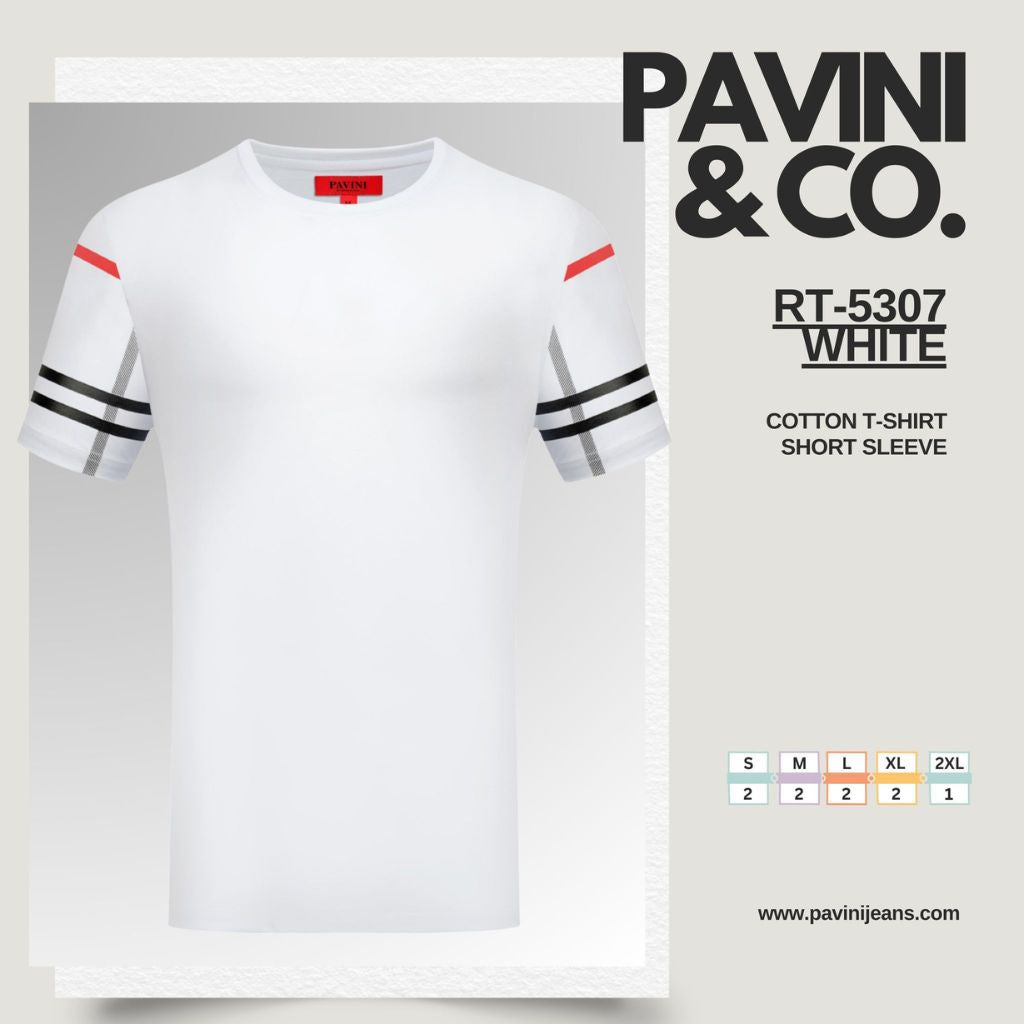 5306 T-shirt Shirt Pavinin White