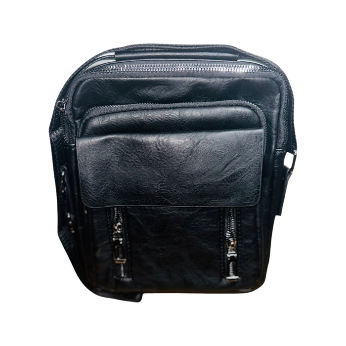 Mens Shoulder Bag Black